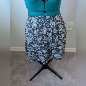 Linen skirt loft size large NWT